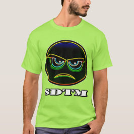Straight Down the Middle (SDTM) Angry Face T-shirt