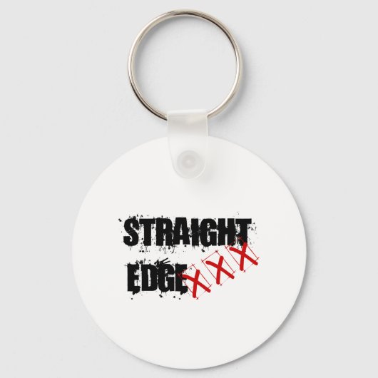 Straight Edge Box Sqr Sleutelhanger (Voorkant)