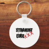 Straight Edge Box Sqr Sleutelhanger (Voorkant)