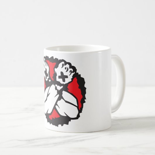 Straight Edge (D) Koffiemok (Voorkant rechts)