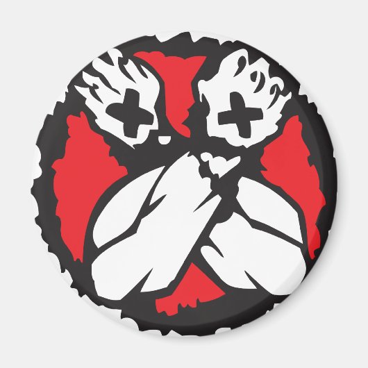 Straight Edge (D) Magneet (Voorkant)