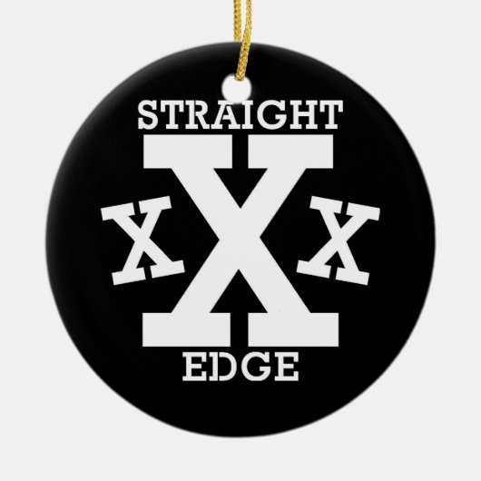 Straight Edge "Ornament Thing" Keramisch Ornament (Voorkant)
