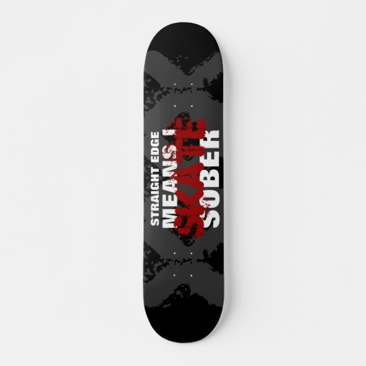 STRAIGHT EDGE-skateboard Skateboard (Voorkant)