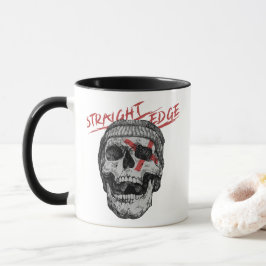 Straight Edge Skull Mok