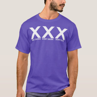 Straight Edge Vegan tegen Drugs Punk 13 T-shirt
