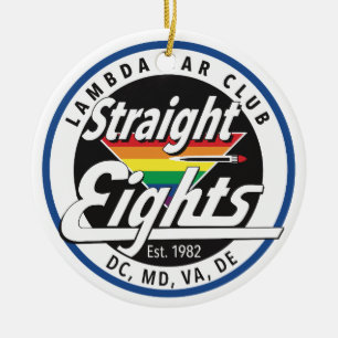Straight Eights/LCCI Holiday Ornament