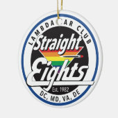 Straight Eights/LCCI Holiday Ornament (Links)