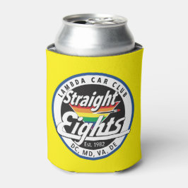 Straight Eights/LCCI-Koelbox (geel) Blikjeskoeler