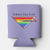 Straight Eights/LCCI-Koelbox (lavendel) Blikjeskoeler (Achterkant)