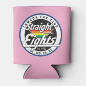 Straight Eights/LCCI-Koelbox (roze) Blikjeskoeler (Voorkant)