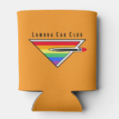 Straight Eights/LCCI-Koelbox (Sinaasappel) Blikjeskoeler (Achterkant)