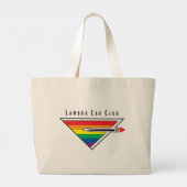 Straight Eights/LCCI-Tas Grote Tote Bag (Achterkant)
