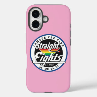 Straight Eights telefoonhoesje (roze) iPhone 16 Hoesje