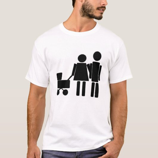 Straight is geweldig t-shirt (Voorkant)