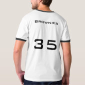 Straight Lampin' - Brownies T-shirt (Achterkant volledig)