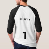 Straight Lampin' - Dirty T-shirt (Achterkant)