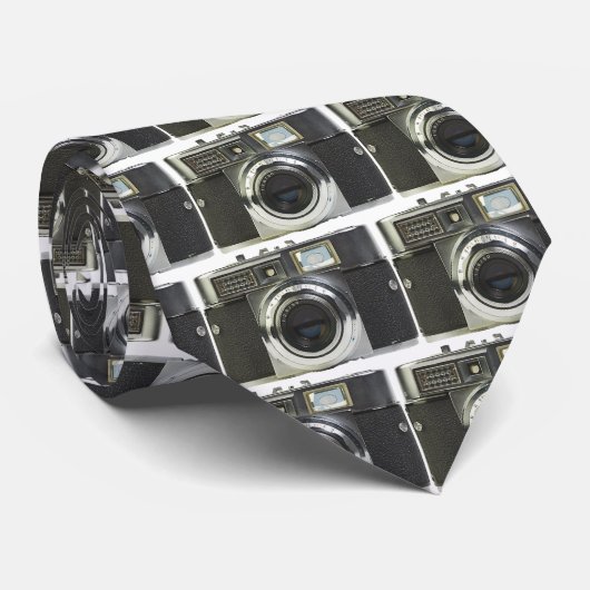 Straight Metal Stropdas (Opgerold)