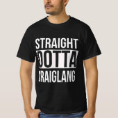 " Straight Ootta Craiglang " T-shirt (Voorkant)