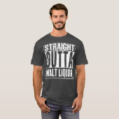 Straight out malt liquor 40 ounce grappig t-shirt (Voorkant volledig)