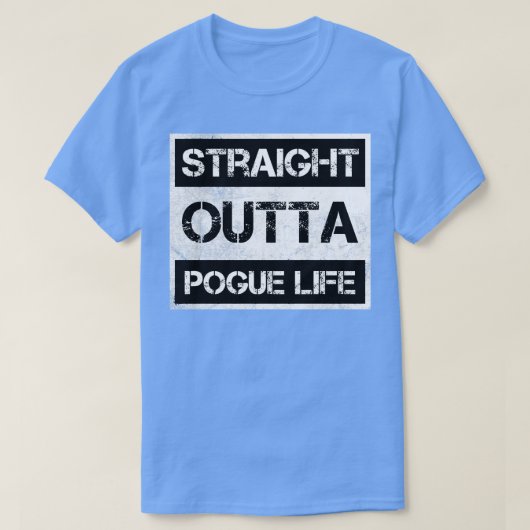 Straight Out Pogue Life North Outer Banks Olina T-shirt (Design voorkant)