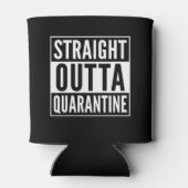 Straight Out Quarantine - alleen samen Blikjeskoeler (Achterkant)