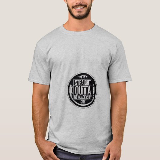 Straight Outa Newjack City T-shirt (Voorkant)
