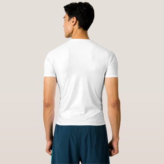 Straight Outat the Gym T-shirt (Achterkant volledig)