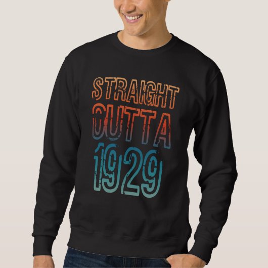 Straight Outta 1929 Trui (Voorkant)