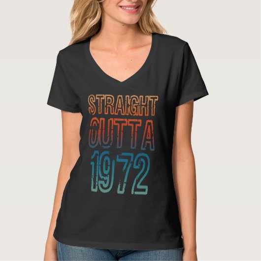 Straight Outta 1972 T-shirt (Voorkant)