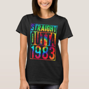 Straight Outta 1983 Dirty Thirty 40th Birthday T-shirt