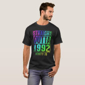 Straight Outta 1992 Dirty Derty 30th Birthday T-shirt (Voorkant volledig)