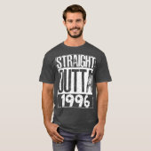 Straight Outta 1996 Cool Gift voor Verjaardag 21st T-shirt (Voorkant volledig)