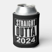 Straight Outta 2024 Blikjeskoeler (Blikje Voorkant)