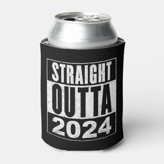 Straight Outta 2024 Blikjeskoeler (Blikje Voorkant)