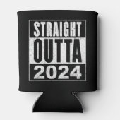 Straight Outta 2024 Blikjeskoeler (Achterkant)