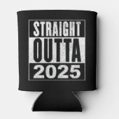 Straight Outta 2025 Blikjeskoeler (Achterkant)