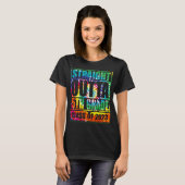 Straight Outta 5th Grade Great Graduation   2 T-shirt (Voorkant volledig)