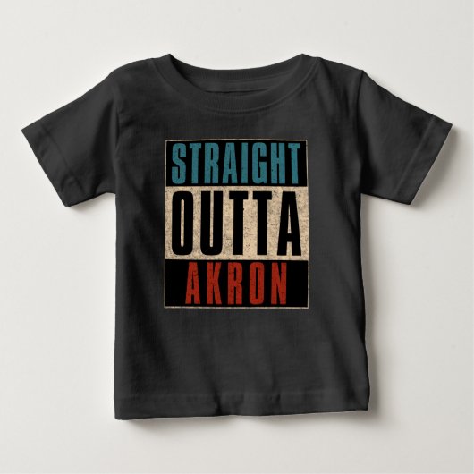 Straight Outta Akron Ohio OH (Voorkant)