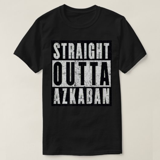 Straight Outta Azkaban T-shirt (Design voorkant)