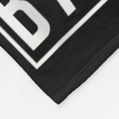 Straight Outta Band Camp Funny Marching Band Tee  Fleece Deken (Hoek)