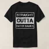 Straight Outta Banken North Olina Gift Pogue T-shirt (Design voorkant)