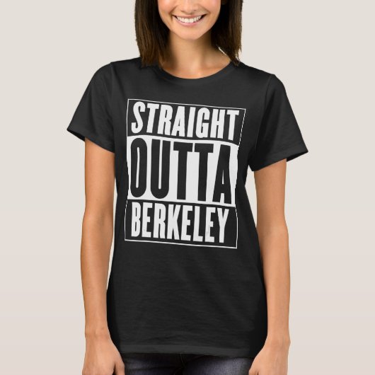 Straight Outta Berkeley T-shirt (Voorkant)