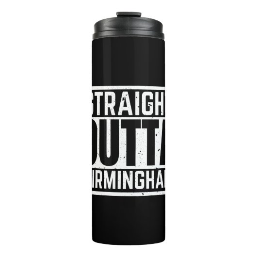 Straight Outta Birmingham Thermosbeker (Voorkant)