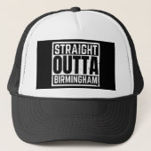 Straight Outta Birmingham Trucker Pet (Voorkant)