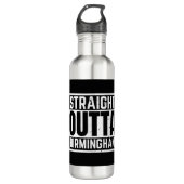 Straight Outta Birmingham Waterfles (Voorkant)