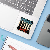 Straight Outta Boise Idaho ID Sticker (Laptop met iPhone)
