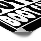 Straight Outta Boot Camp Military Basic Training G Poster (Hoek)