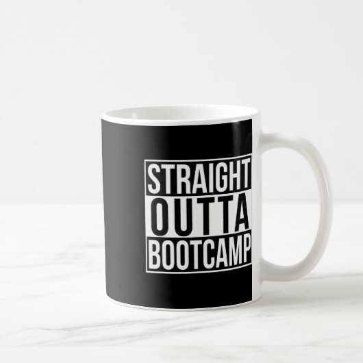 Straight Outta Bootcamp Koffiemok (Rechts)