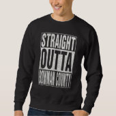 STRAIGHT OUTTA BOWMAN COUNTY Cool Home Quote Trui (Voorkant)