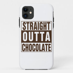 Straight Outta Brown Chocolate iPhone 11 Hoesje